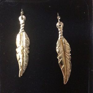 Feather Montana Silversmith Earings